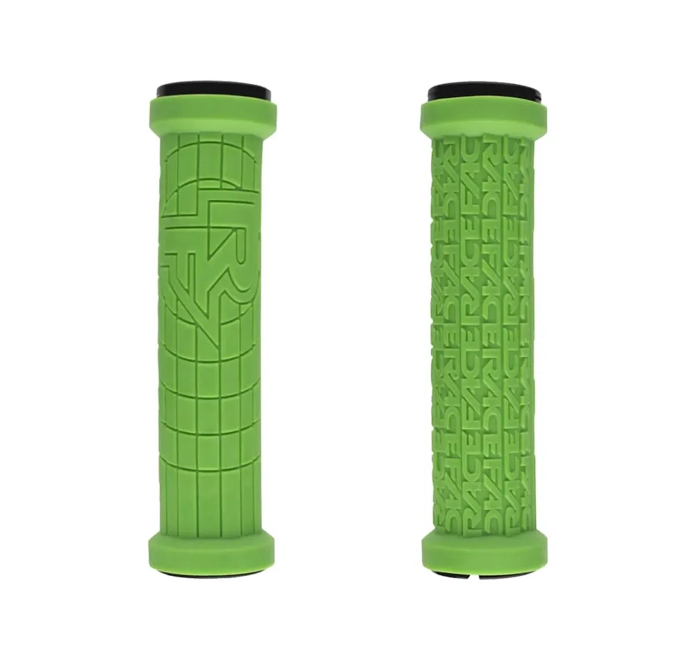 Race Face Grippler Lock-On Handlebar Grips 33 mm Colour: green