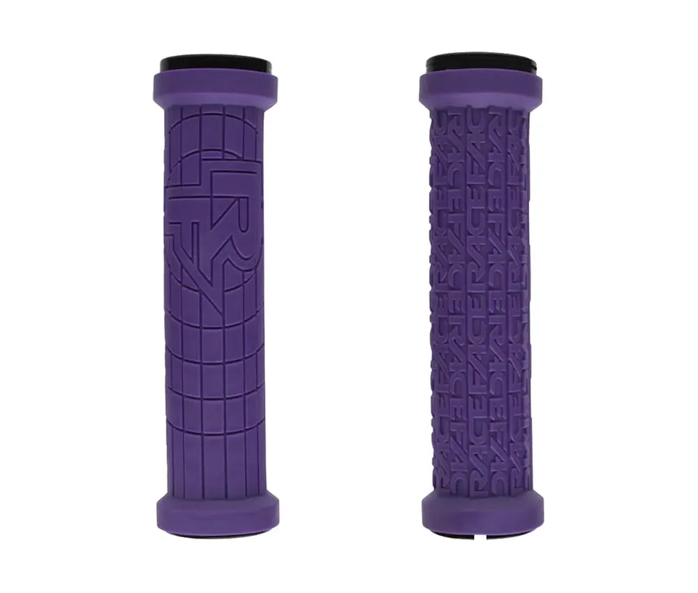 Race Face Grippler Lock On Handlebar Grips 33 mm Colour: purple