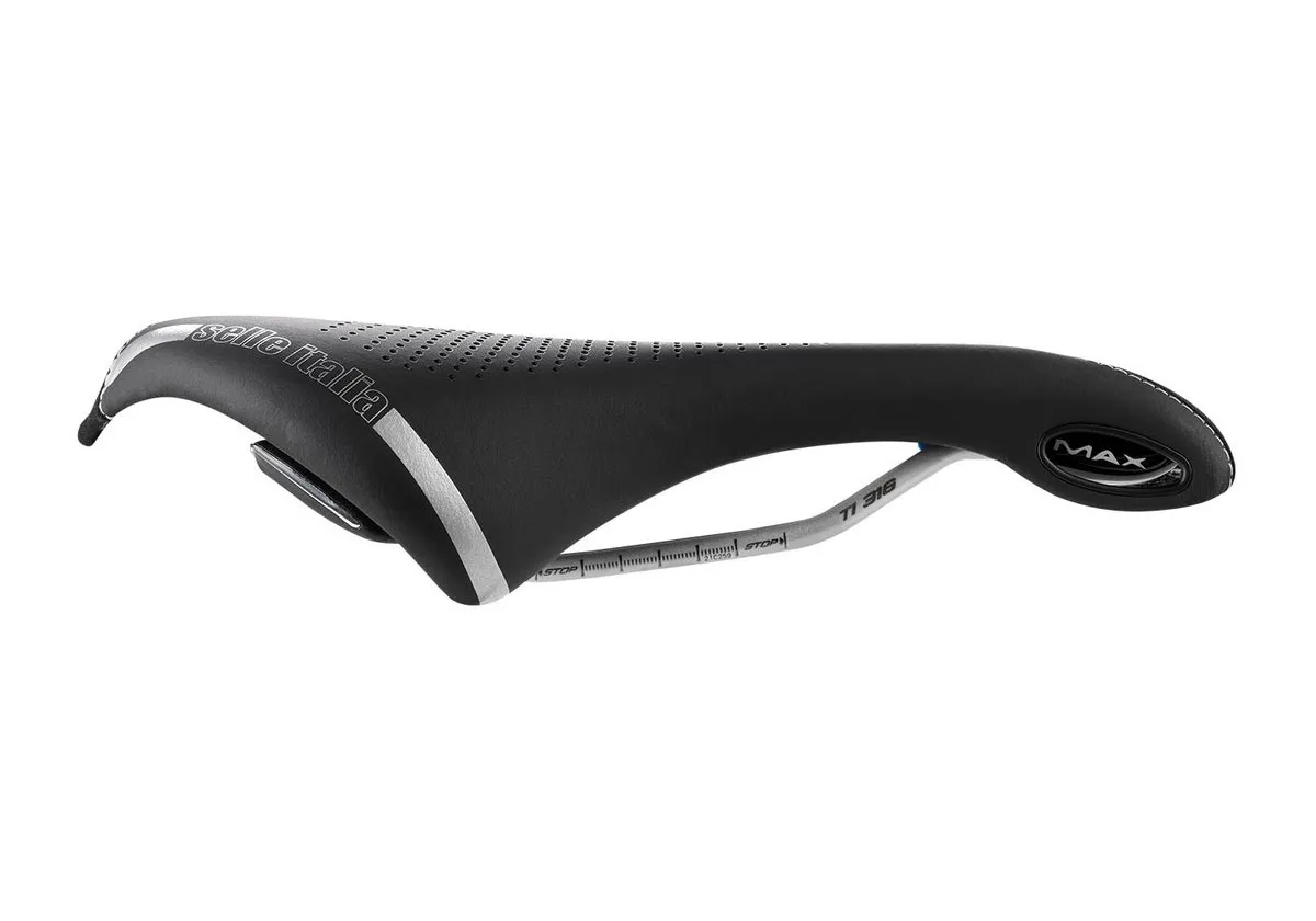 Selle Italia Max Flite Saddle Ti316 Gel Superflow L3 black