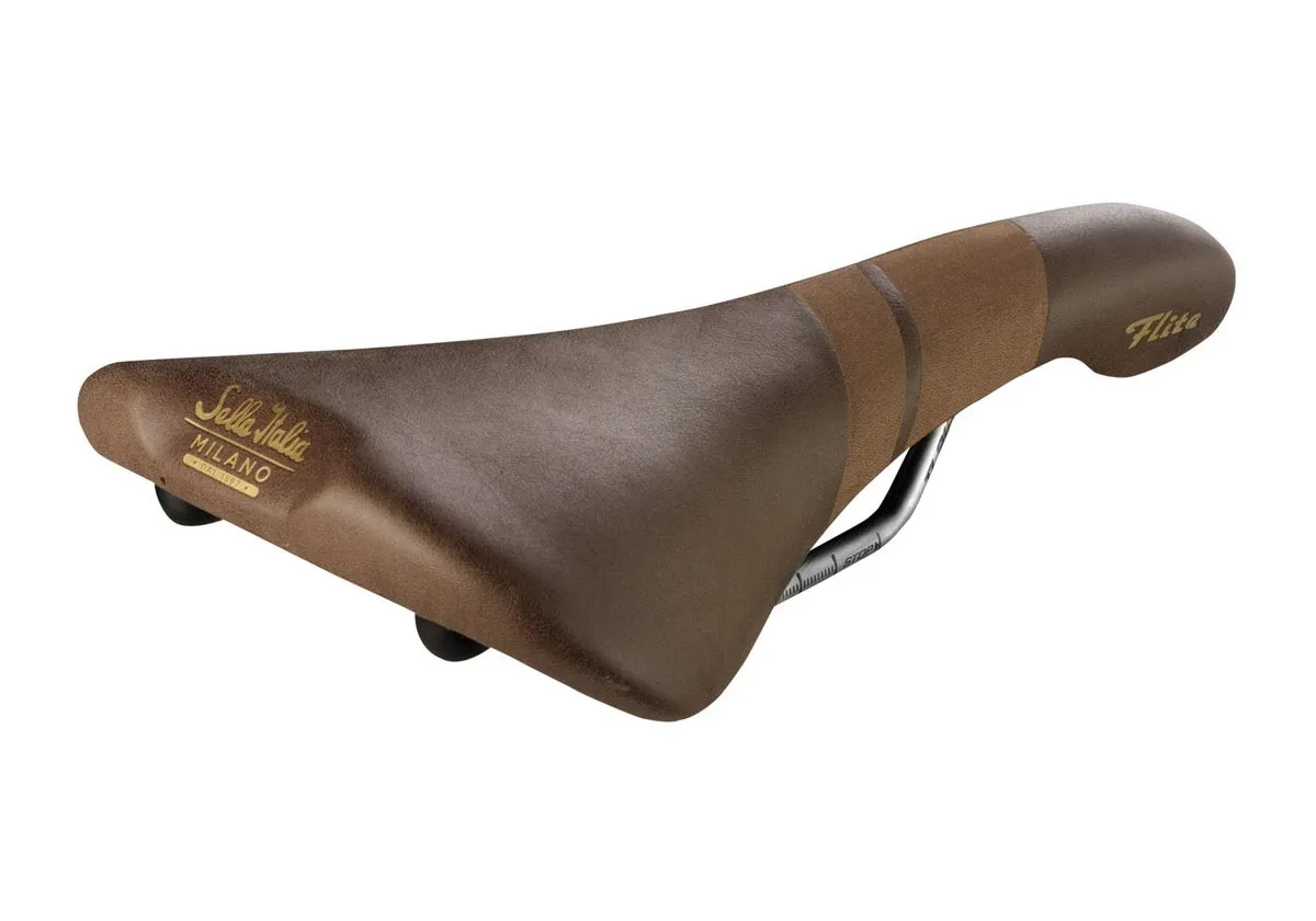 Selle Italia Flite Bullit Ti316 Saddle L1 Width 146mm Frame Titanium brown