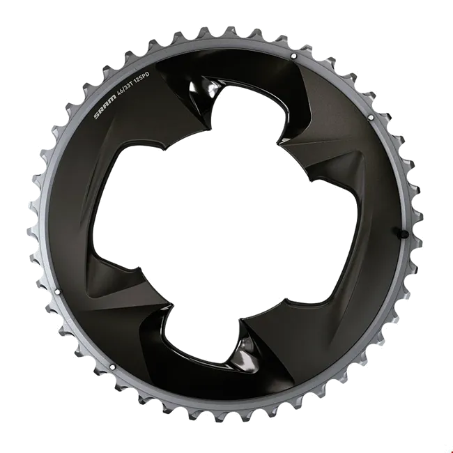 Sram Force AXS X-Glide 107 LK chainring, polar grey, 12-speed, 48 teeth