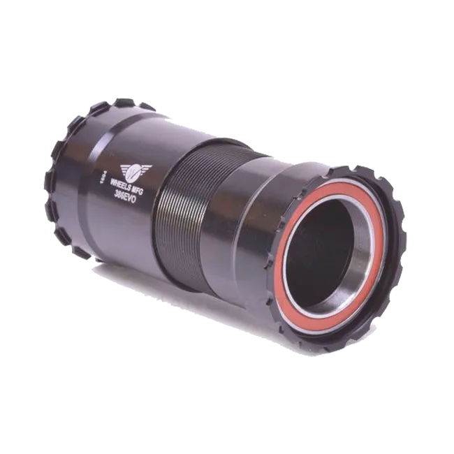 Wheels MFG BB386 EVO Outboard Angular Contact Bottom Bracket | 30mm axle 46x86-92 mm