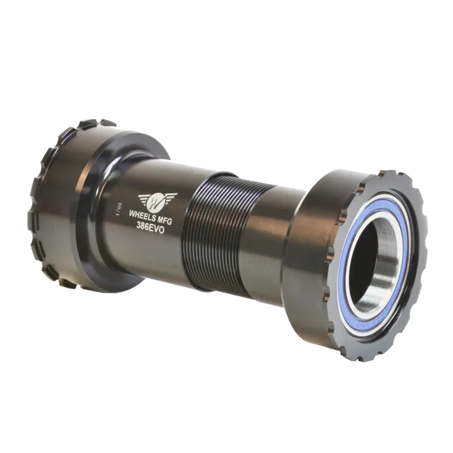 Wheels MFG BB386 EVO Outboard Angular Contact Bottom Bracket | Sram GXP 46x86-92 mm
