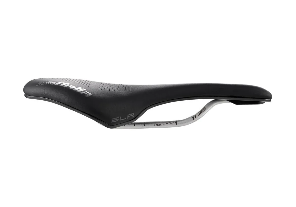 Selle Italia SLR Boost Gravel Saddle TI316 Superflow L3 black
