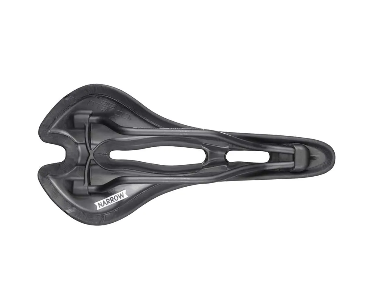 Selle San Marco Aspide Dynamic Open Fit Saddle L2 Wide Black Frame Manganese