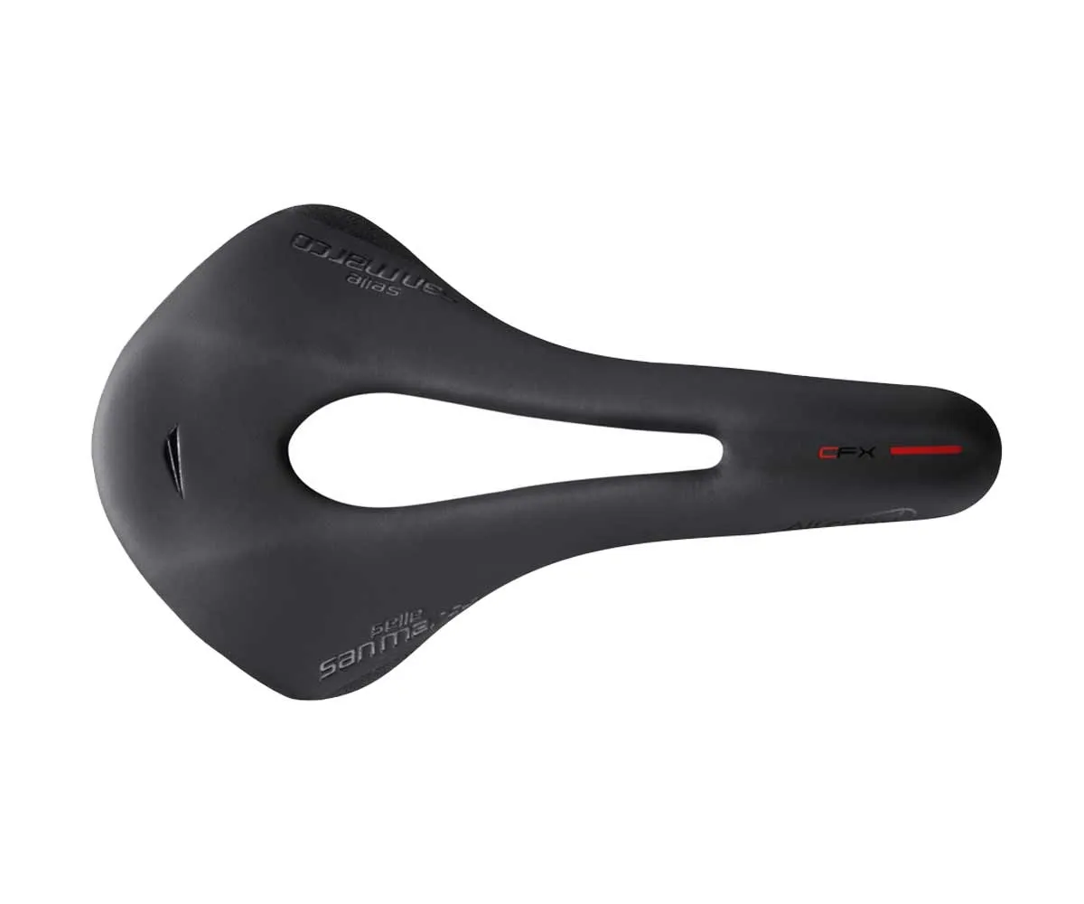 Selle San Marco Allroad Carbon FX Saddle L3 Wide black frame carbon