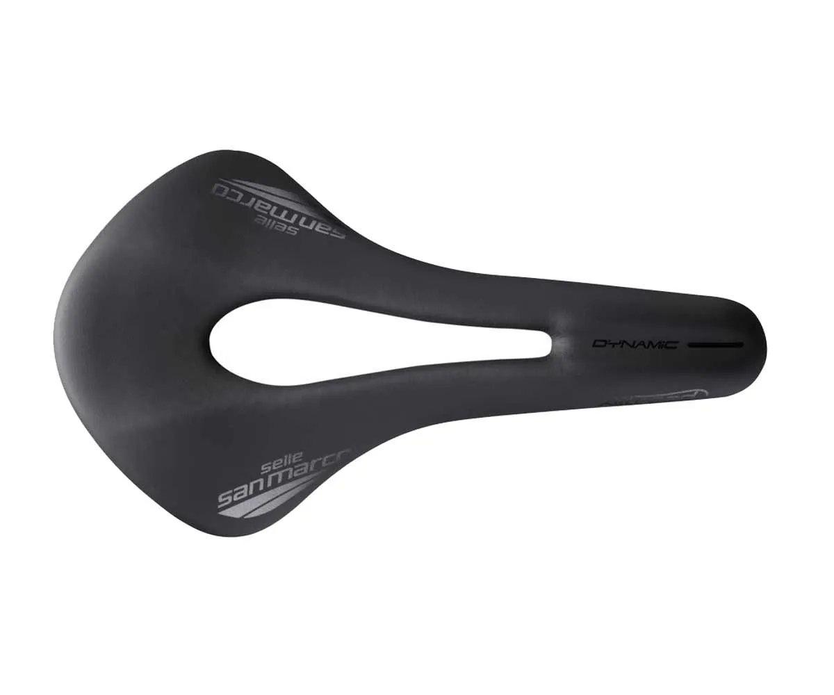 Selle San Marco Allroad Dynamic Saddle Open-Fit L3 Wide Black Frame Manganese