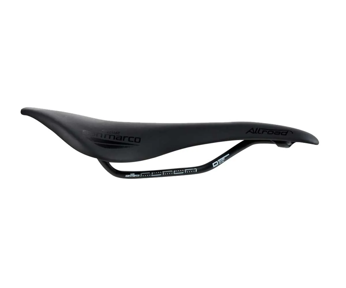 Selle San Marco Allroad Dynamic Saddle Open-Fit L3 Wide Black Frame Manganese