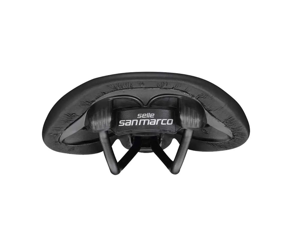 Selle San Marco Allroad Dynamic Saddle Open-Fit L3 Wide Black Frame Manganese