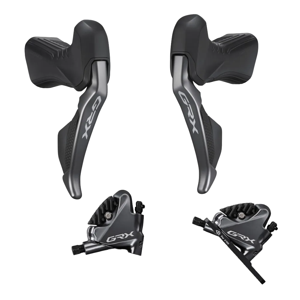 Disc Set Shimano GRX Di2 ST-RX815 STI Dual Control 11x2-speed + BR-RX810 Flat Mount Disc Brakes