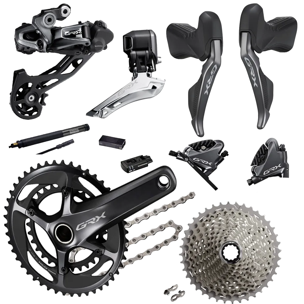 Shimano GRX 815 Di2 Gravel Groupset 11x2-speed Disc Complete