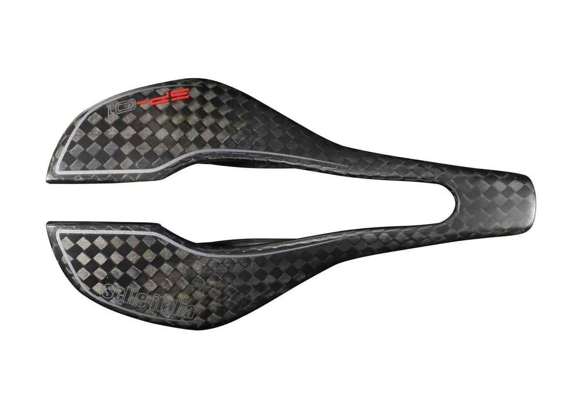 Selle Italia SP-01 Boost Tekno Superflow Saddle S3 Width 130mm Frame Carbon black