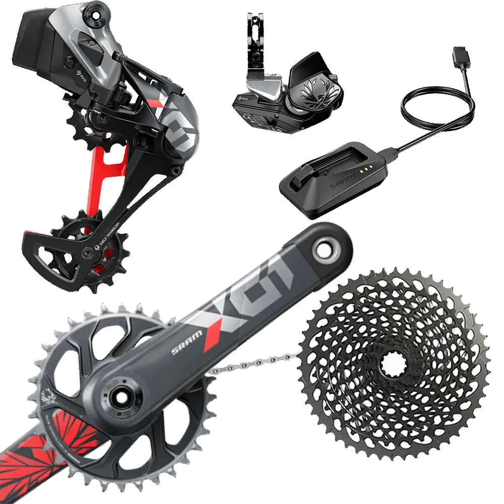 Sram X01 Eagle AXS Groupset DUB red 12x1-speed complete
