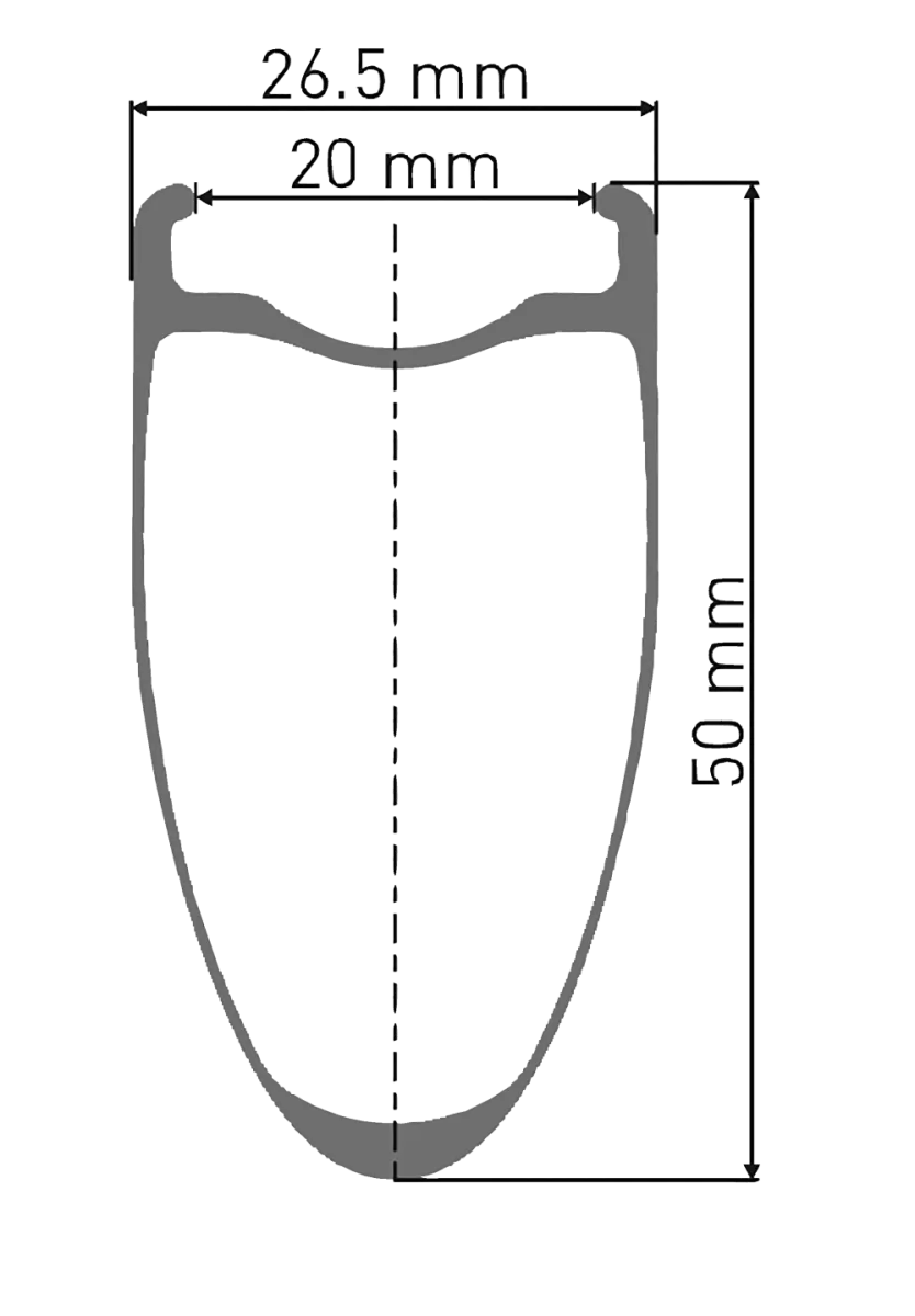 DT Swiss ARC 1100 Dicut DB 50 wheelset Disc CL 28-inch / 700C