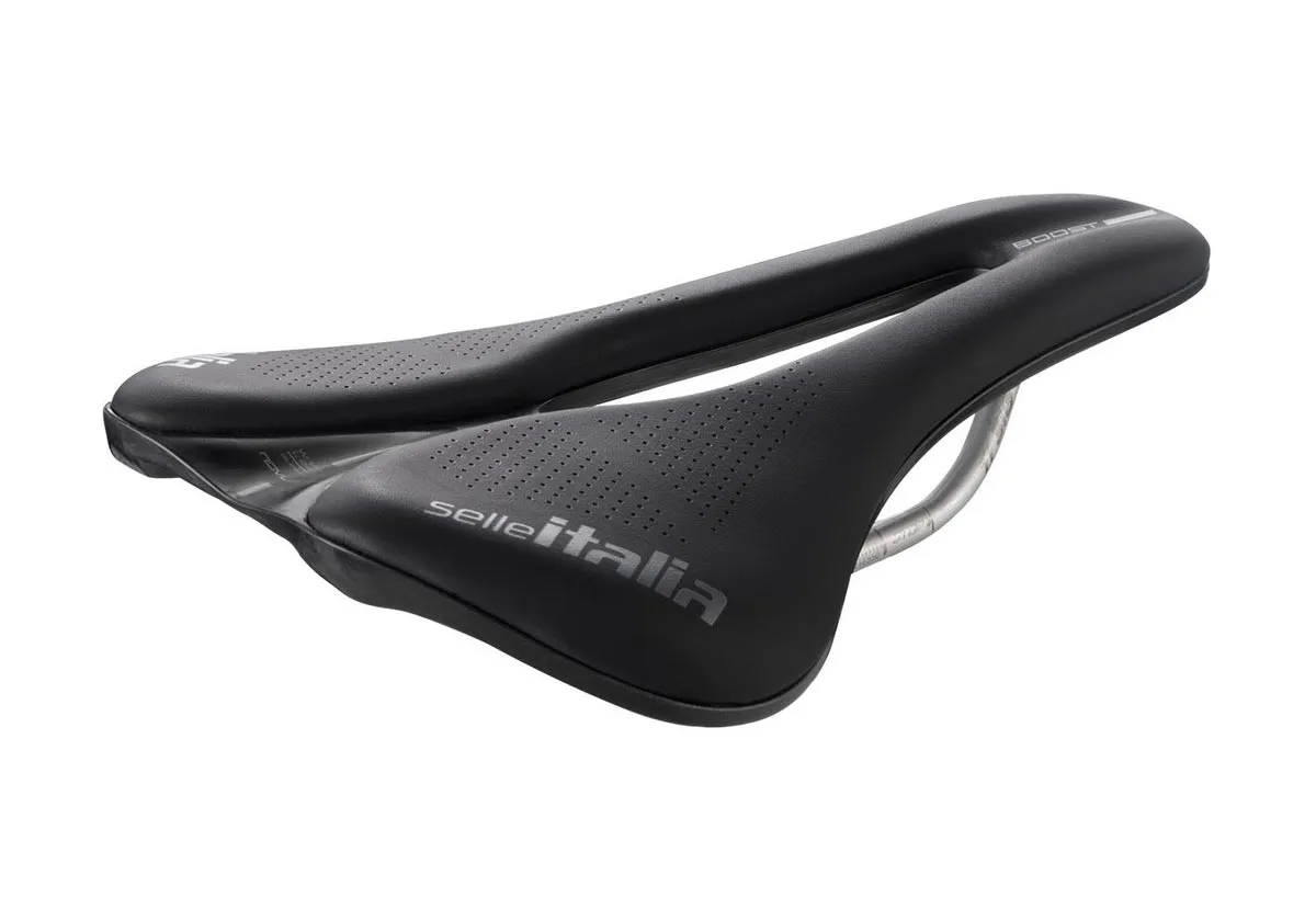 Selle Italia Novus Boost Saddle TI316 EVO Superflow L3 Width 145mm Frame Titanium black