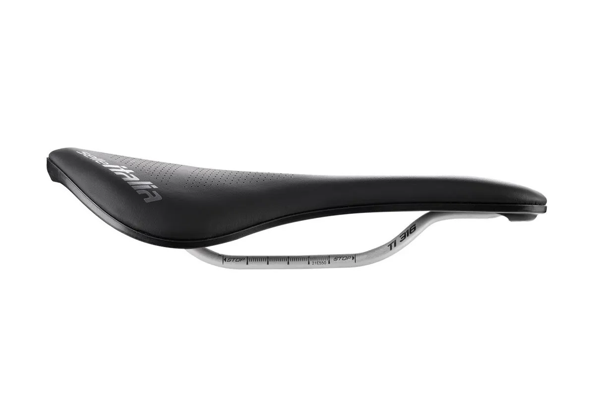 Selle Italia Novus Boost Saddle TI316 EVO Superflow L3 Width 145mm Frame Titanium black