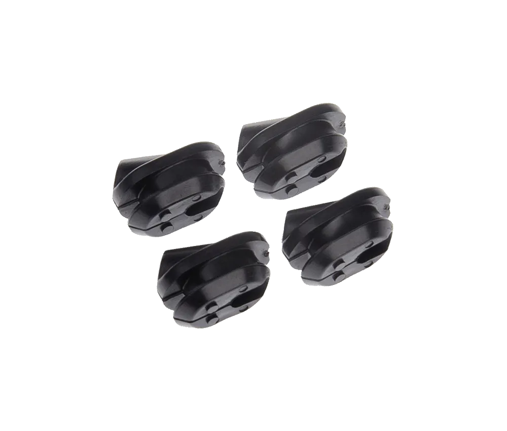 Shimano DI2 rubber grommets for cable routing, oval 7x8mm, 4 pieces