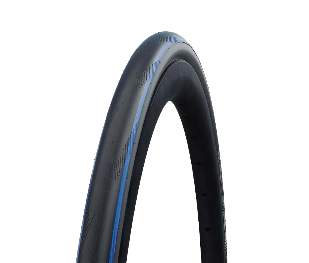 Schwalbe One Tyre Performance Addix RaceGuard Tube Type 25x622 black-blue