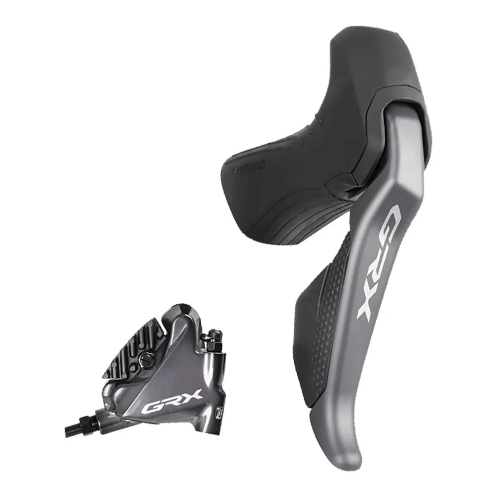 Shimano GRX Di2 STI Dual Control ST-RX815 right-hand 11-speed + BR-RX810 Flat Mount disc brake