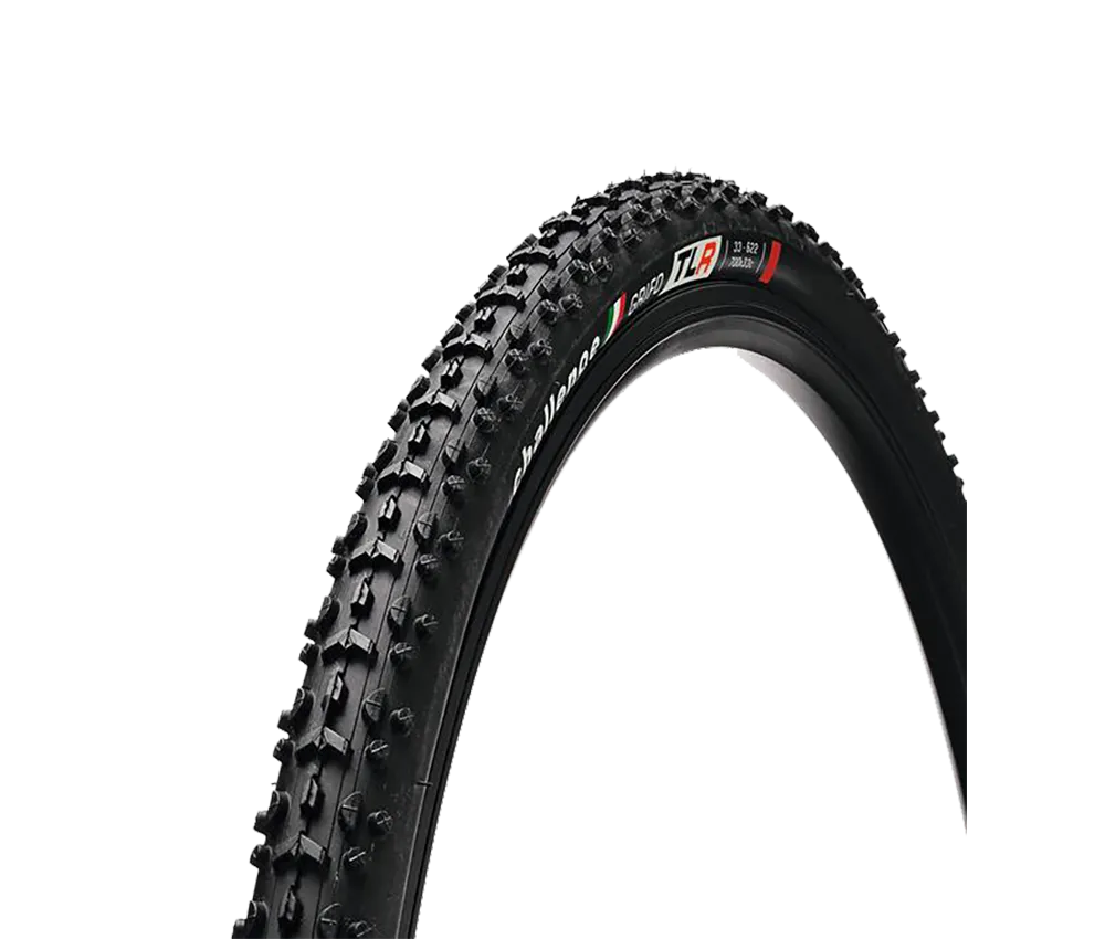 Challenge Grifo TLR Cross Tyre 120 TPI Clincher tubeless ready 33x622 black