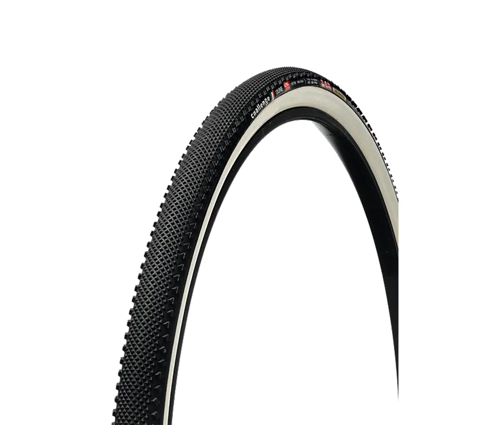 Challenge Dune Ultra Cross tubular tyre 1000+ TPI handmade tubular 33x622 black and white