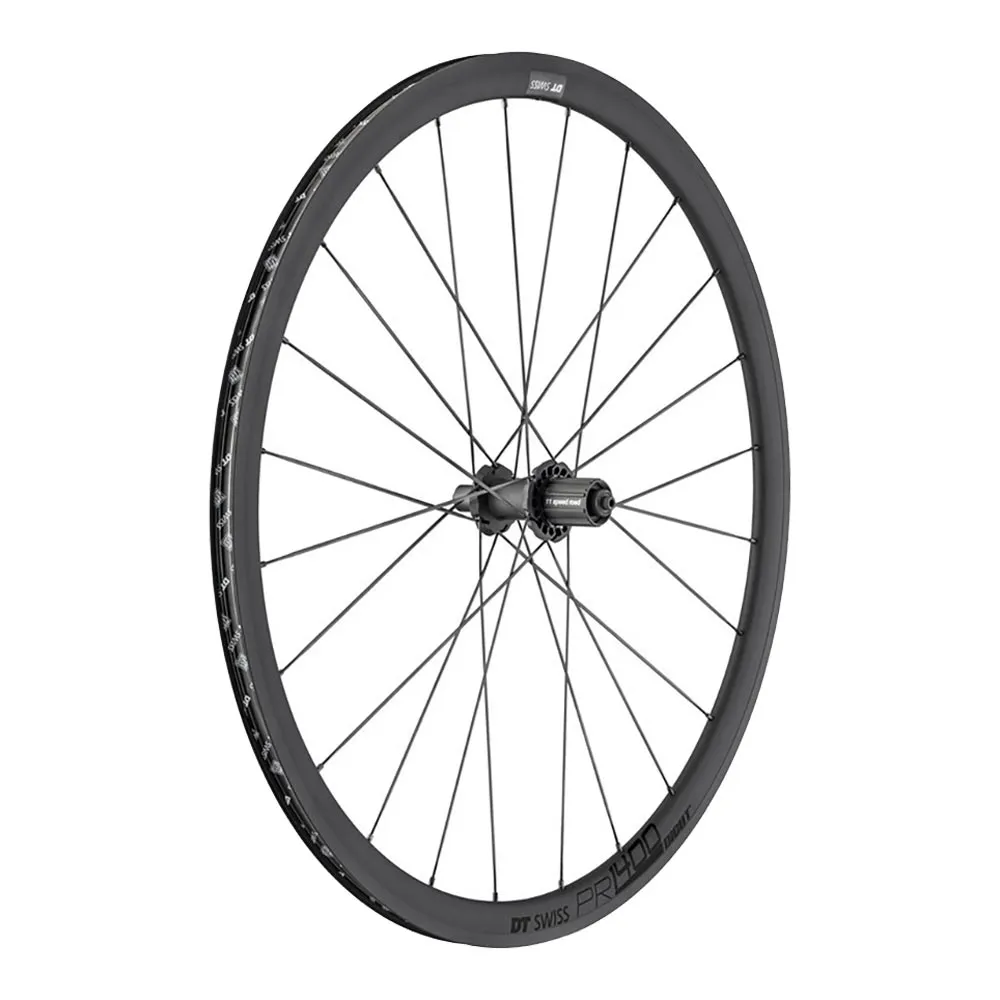 DT Swiss PR 1400 Dicut 32 Oxic Rear Clincher Wheel UB