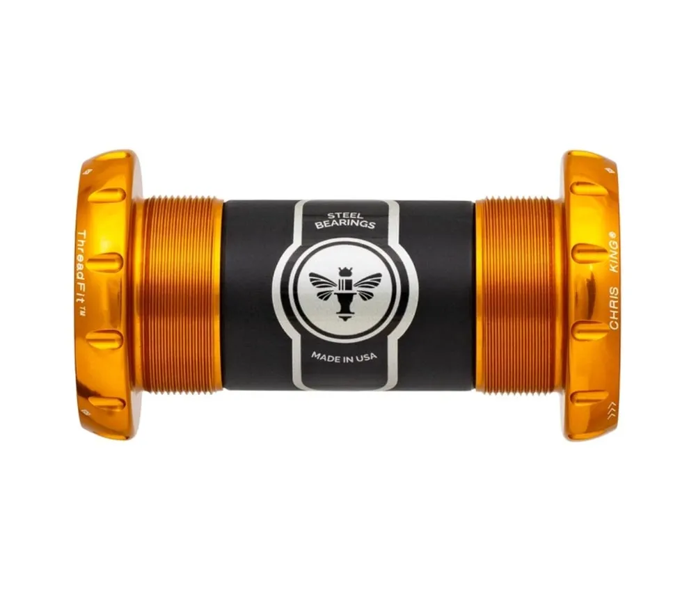 Chris King ThreadFit 30 Bottom Bracket BSA Thread / 68–73 mm gold | gold