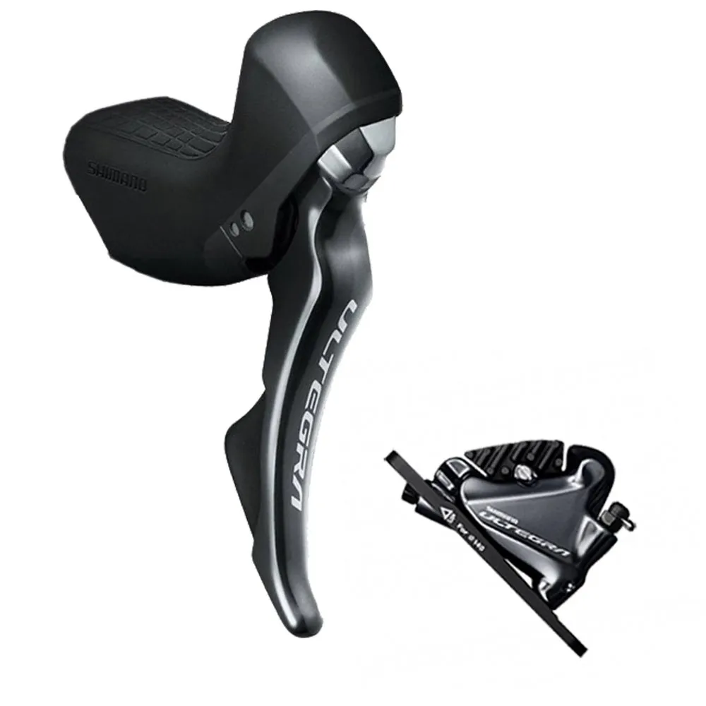 Shimano Ultegra ST-R8020 STI Disc shift/brake lever, left, 2-speed + BR-R8070 Flat Mount brake caliper – remaining stock