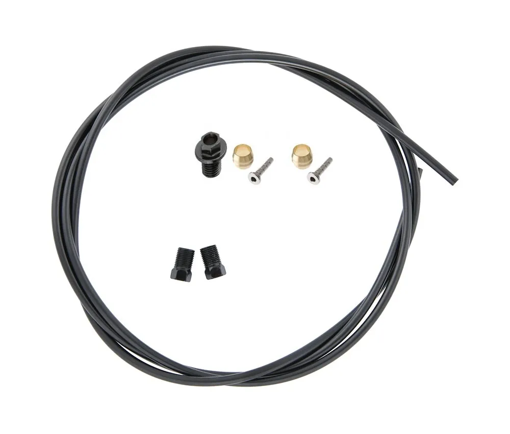 Shimano Road disc brake hose SM-BH90-JK-SSR, length 100 cm, including fittings, black