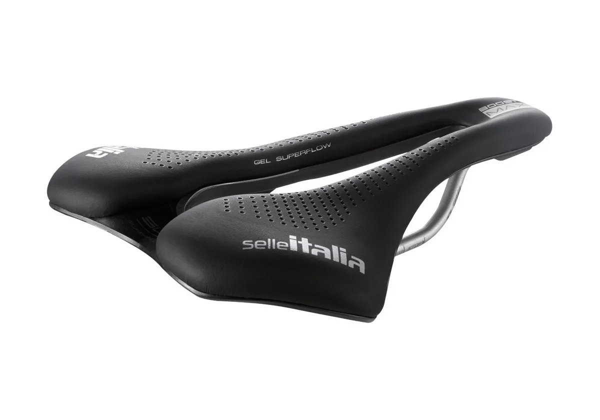 Selle Italia Max SLR Boost Saddle Ti316 Gel Superflow L3 black