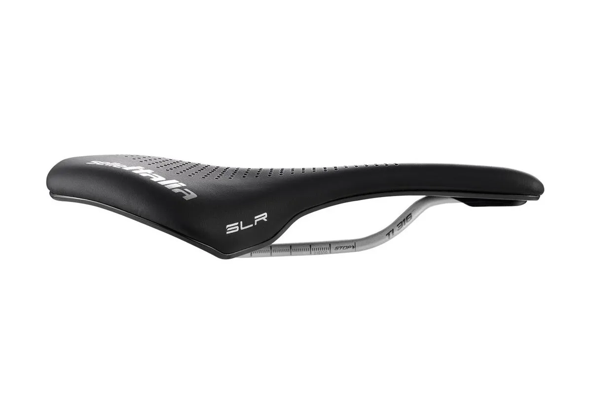 Selle Italia Max SLR Boost Saddle Ti316 Gel Superflow L3 black