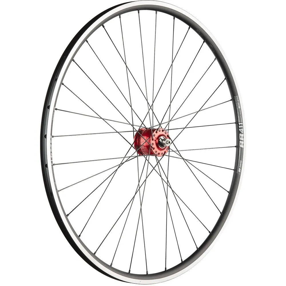 Schmidt SONdelux front wheel hub dynamo (non-disc) + DT Swiss UB 28-inch rim | built by TNC