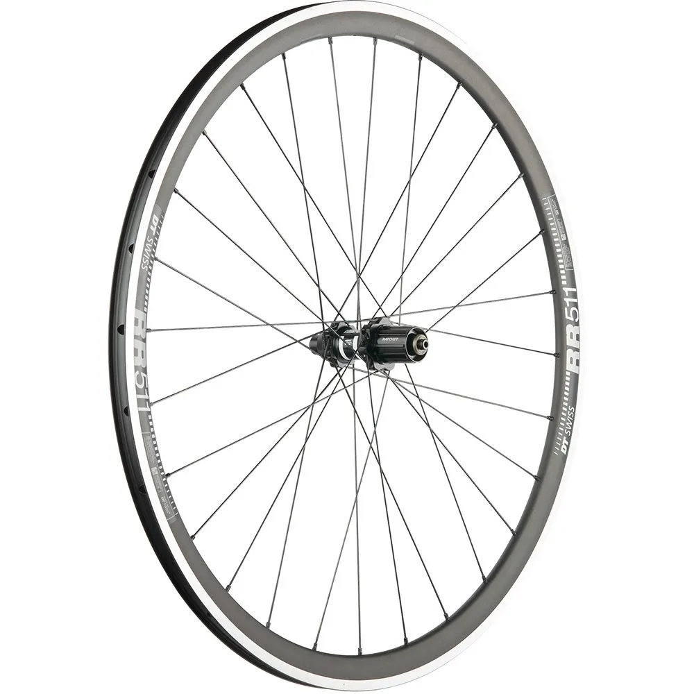Road bike rear wheel DT Swiss 350 Straightpull hub NoDisc + DT Swiss UB rim 28 inches | built by TNC