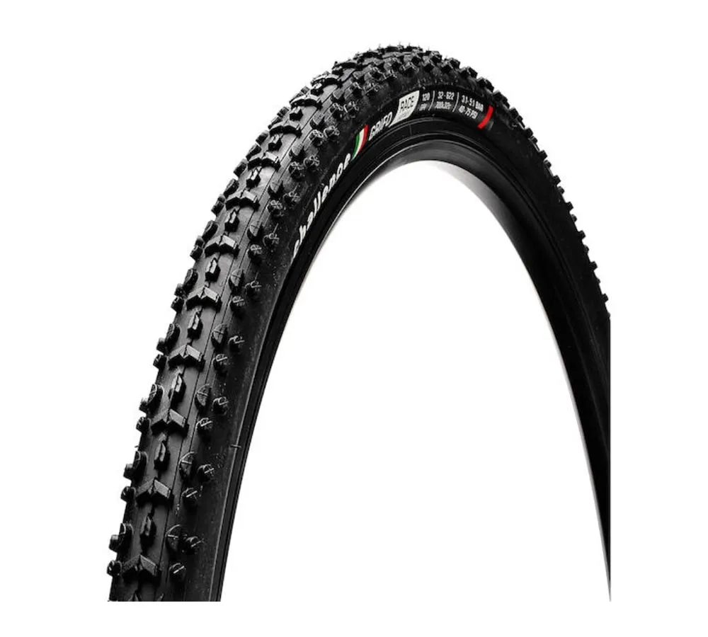 Challenge Grifo Race Cross Tyre 120 TPI Clincher 33x622 black