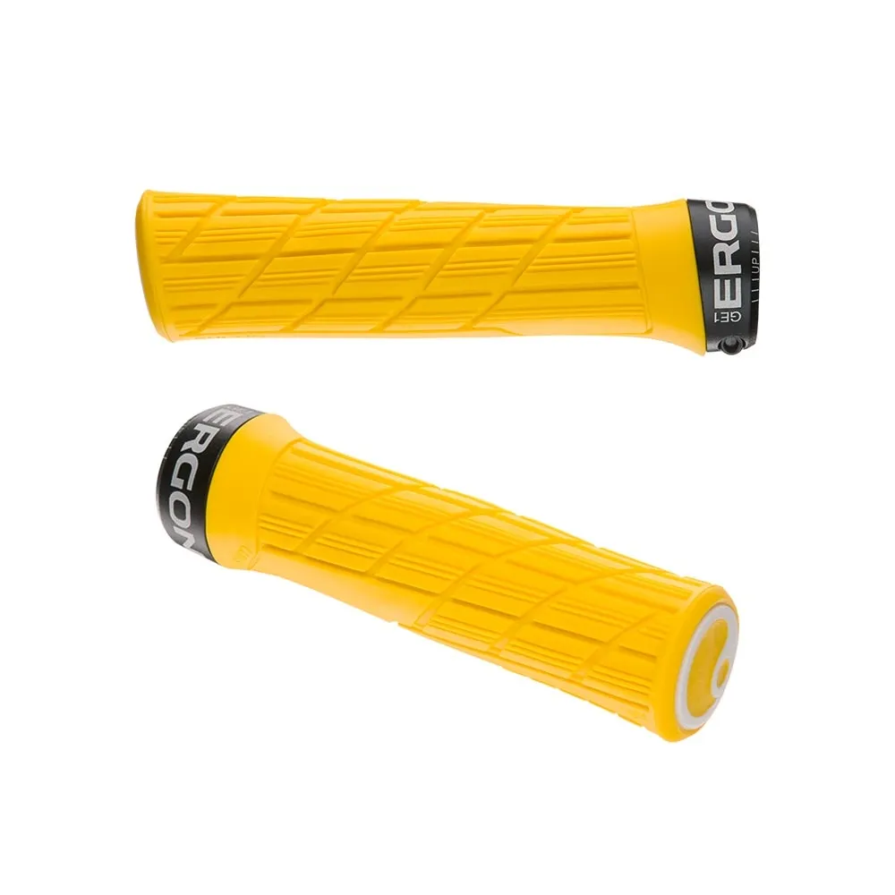 Ergon GE1 Evo Lock-On Handlebar Grips 32mm Yellow Mellow