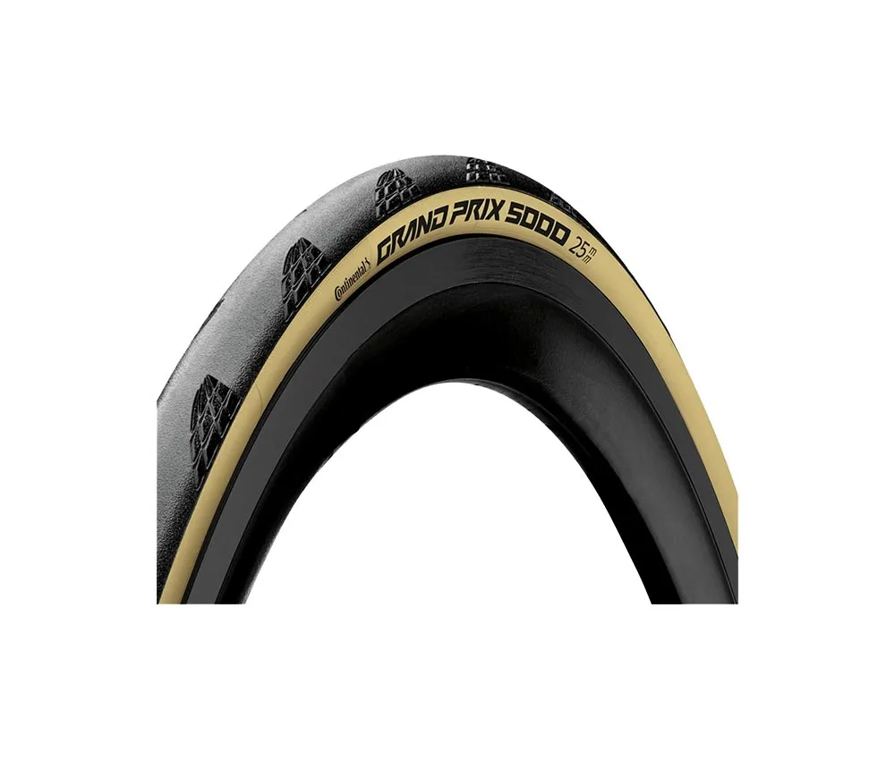 Continental Grand Prix 5000 Tyre Tube Type 28 inch / 25x622 black-cream