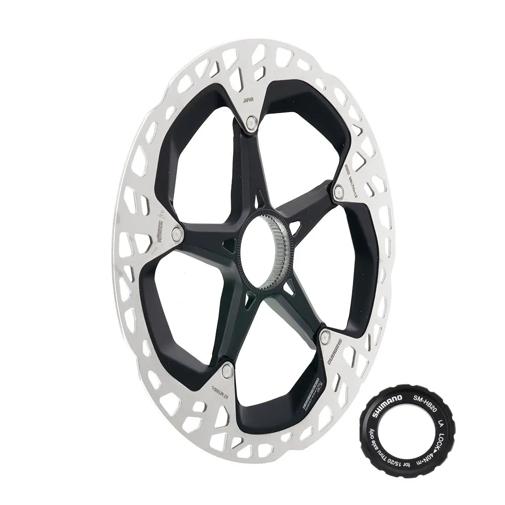 Shimano XTR RT-MT900-E IceTec brake disc | 203 mm Centerlock external lockring