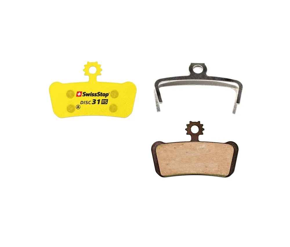 SwissStop Disc 31 RS quiet brake pads | 4-piston Avid Trail - Sram Guide/G2 | 1 pair