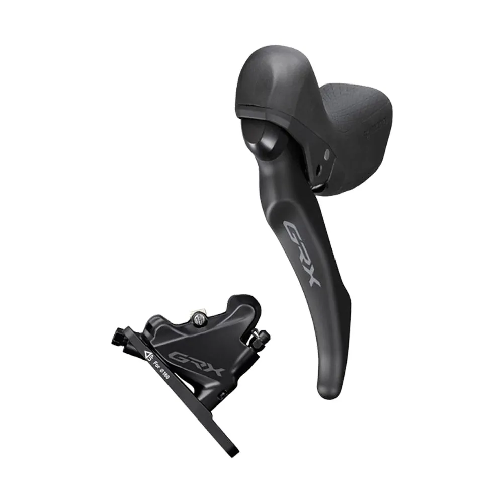 Shimano GRX BL-RX600 disc brake lever (left) + BR-RX400 flat mount disc brake
