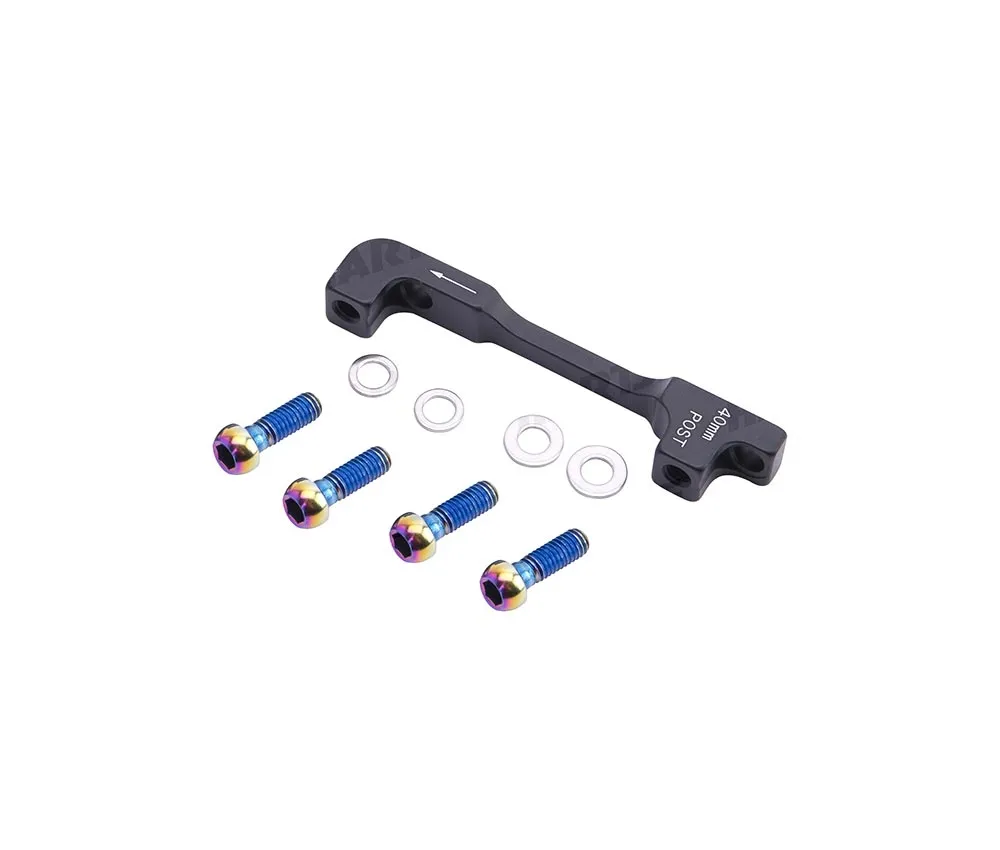 Sram Disc Adapter PM 40 Disc 200 mm Post Mount 6 Bolts Rainbow
