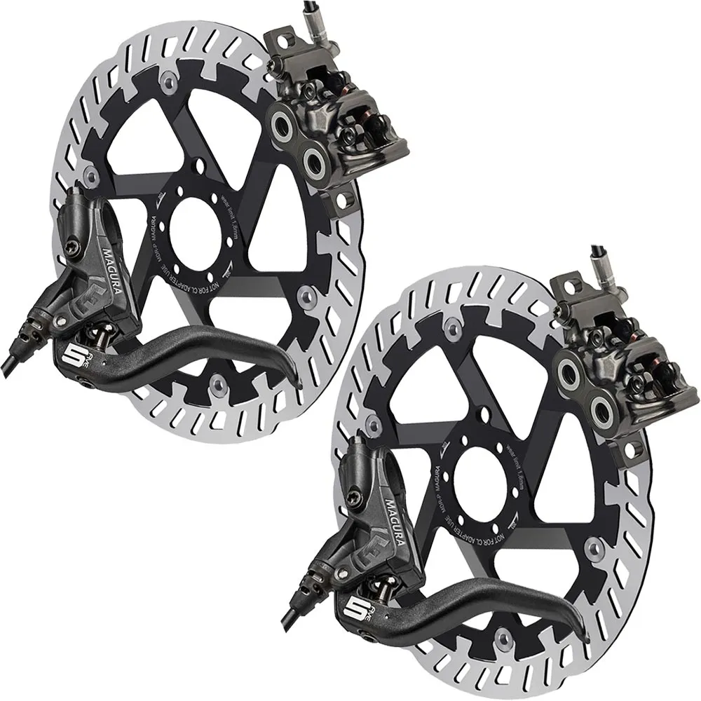 Disc Brake Set | Magura MT5 Brakes + MDR-P 6-Hole Discs