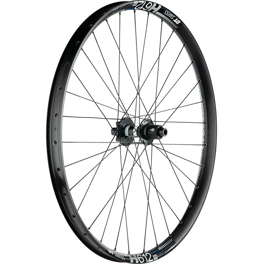 27.5-inch MTB rear wheel DT Swiss 350 Classic hub, disc, 6-bolt + DT Swiss Hybrid H rim | built by TNC