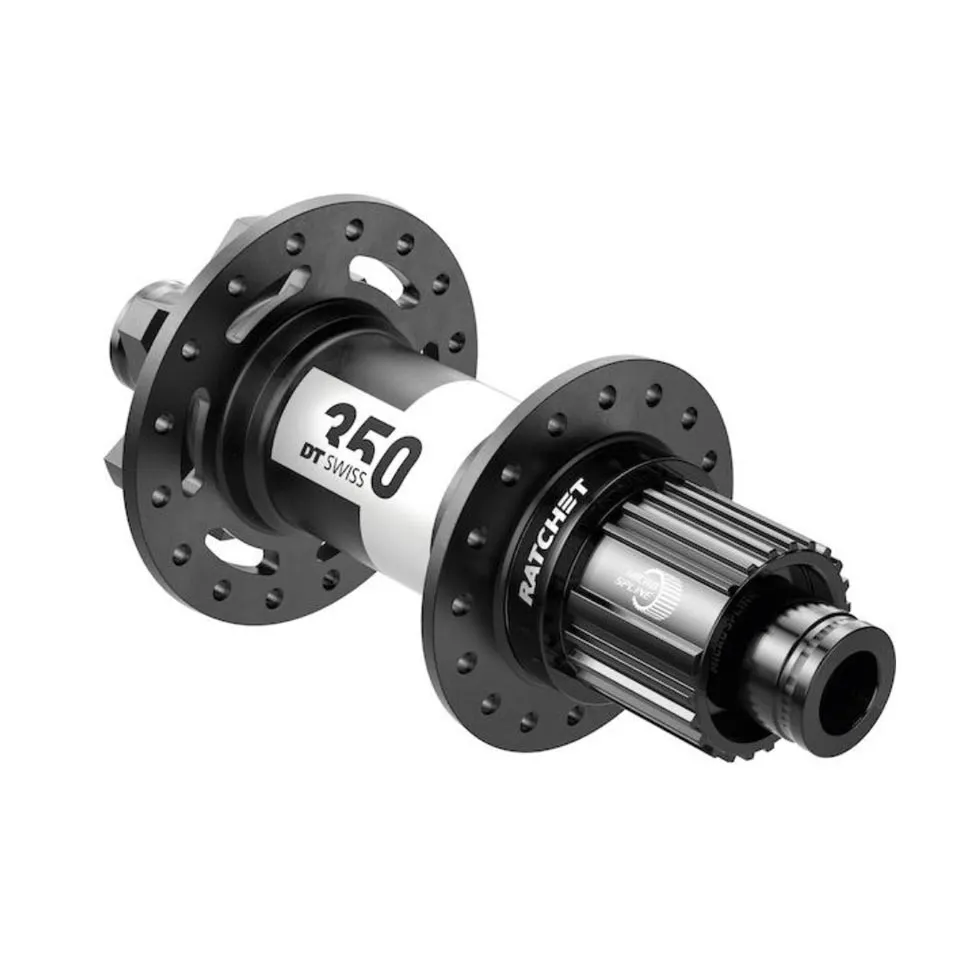 DT Swiss 350 Classic Rear Hub Ratchet 36 SL Disc 6-hole | 28-hole Rotor Micro Spline