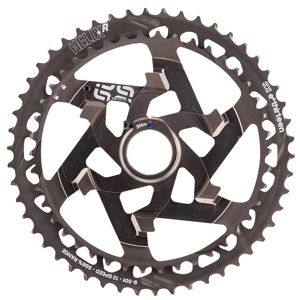 e*thirteen Helix Race 12-speed sprocket set 42–50 teeth Grey