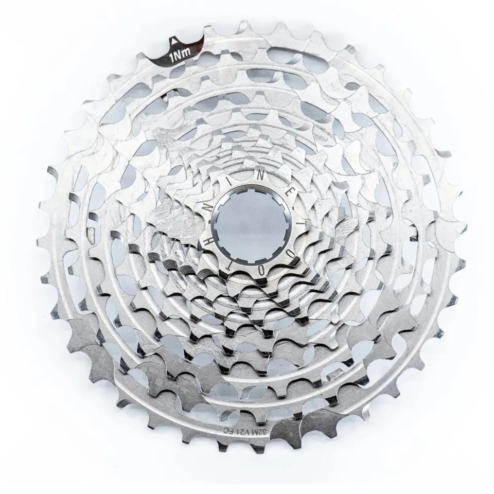 e*thirteen Helix Race sprocket block for an 11-speed cassette, 9-39 teeth, nickel