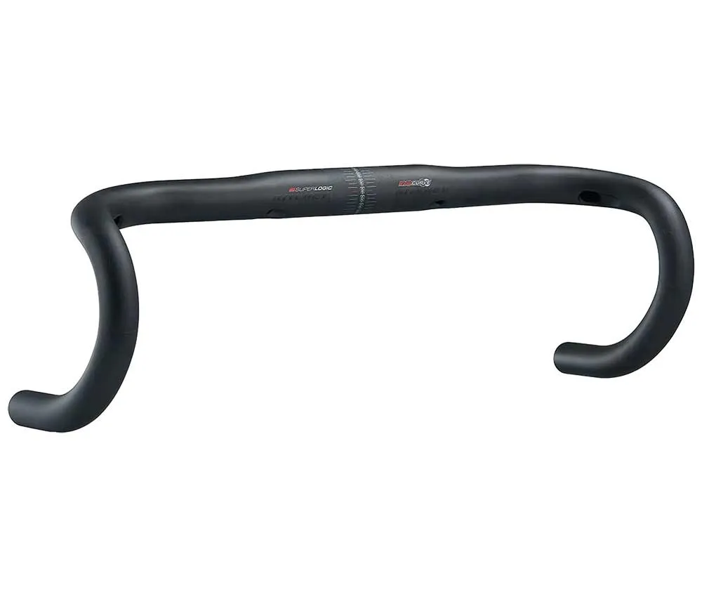 Ritchey Superlogic Evo Curve Carbon Road Bike Handlebars 4°/2° Width 44 cm Black 31.8 mm