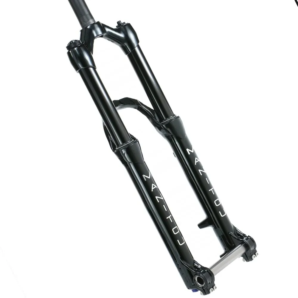Manitou Circus Expert suspension fork, 26-inch, 1 1/8-inch steerer tube, 130 mm travel, black, QR20x110