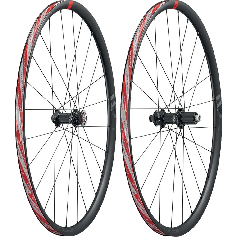 Fulcrum Racing 5 DB C20 wheelset, Centerlock, black Rotor Campagnolo N3W