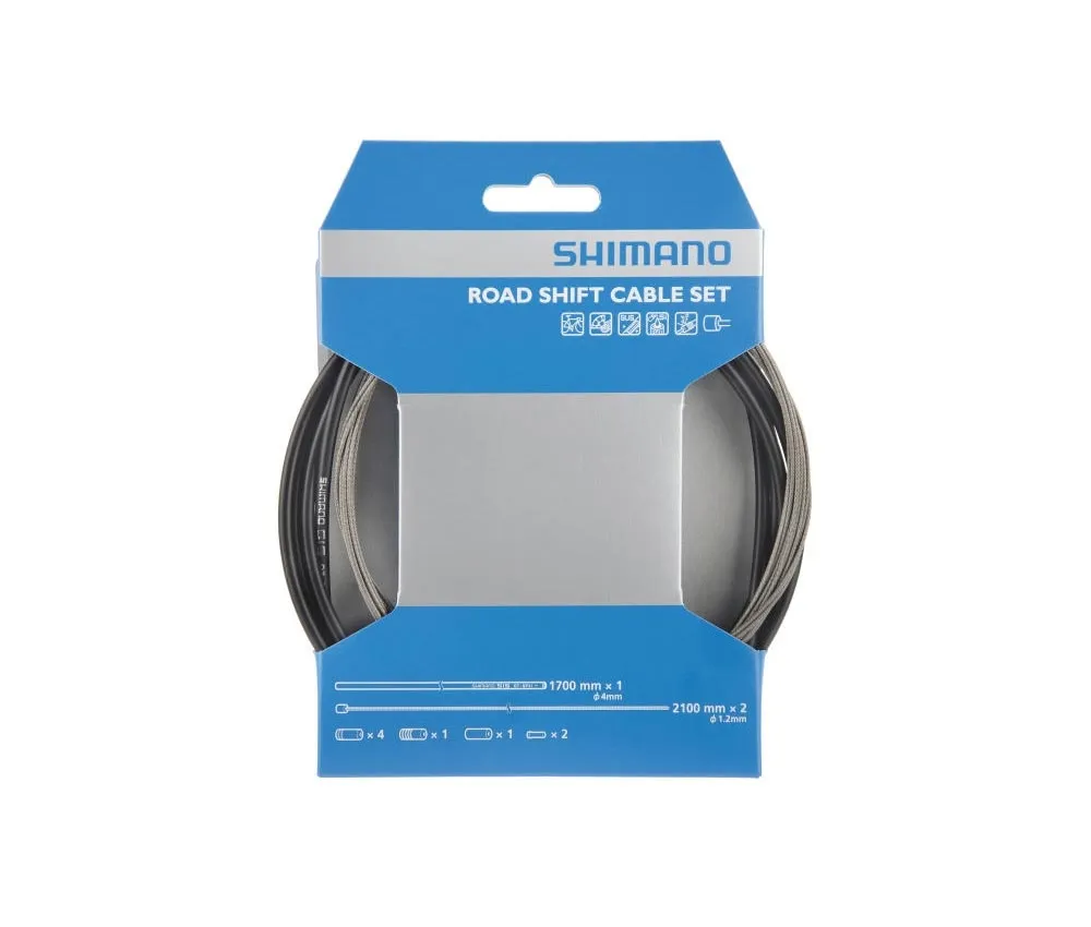 Shimano Road Cable Set | SP41 Stainless Steel Black
