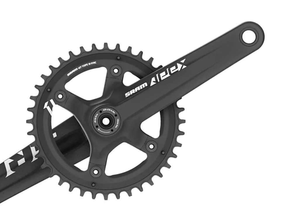 Sram Apex 1 BB30 crankset X-Sync 42-tooth 1x 175 mm